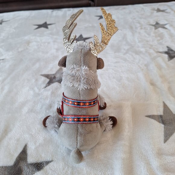 TY Sparkle SVEN Reindeer 2019 Disney Frozen 2 Beanie Buddy Plush Toy  9" - Picture 3 of 8